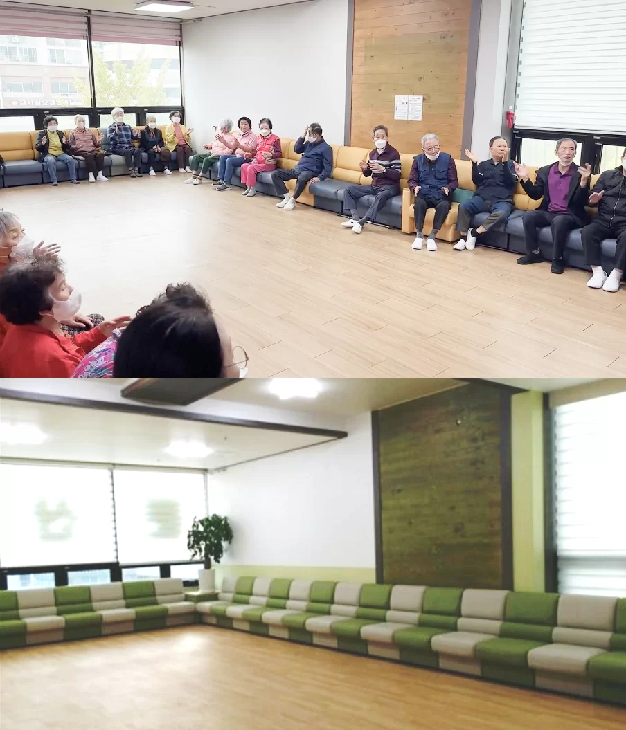 케어링 주간보호센터 대전 둔산점 생활실