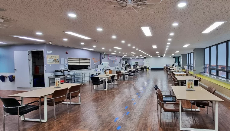 케어링 주간보호센터 부산 동래점 생활실 전경