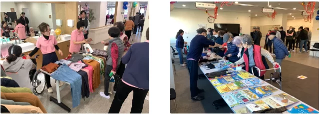 주간보호센터 용인 기흥점 장날 프로그램 모습
