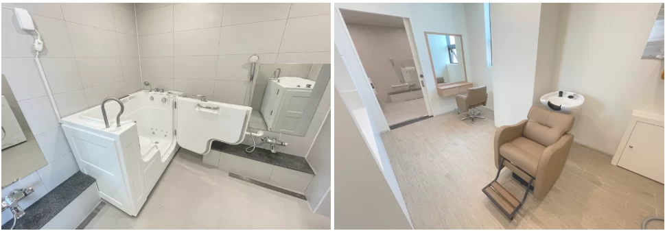 케어링 주간보호센터 대구 서구점 목욕실과 이미용실