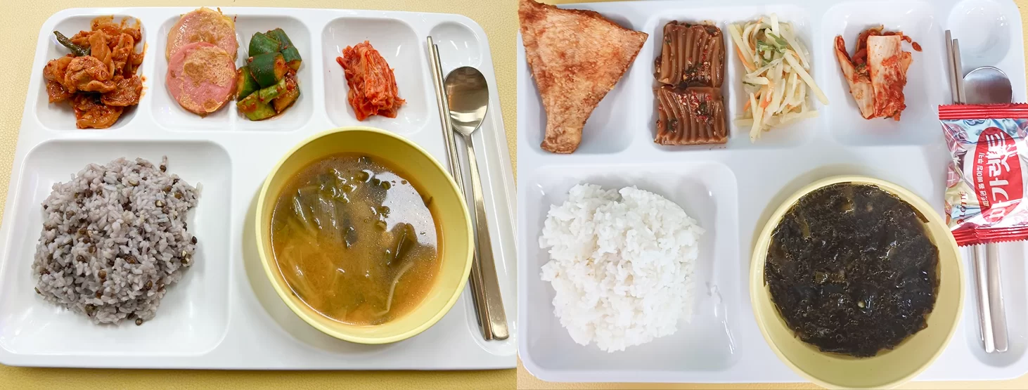 케어링 주간보호센터 청주점 영양 식단