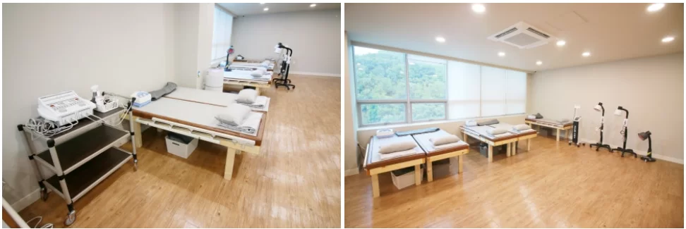 케어링 주간보호센터 여수점 물리치료실