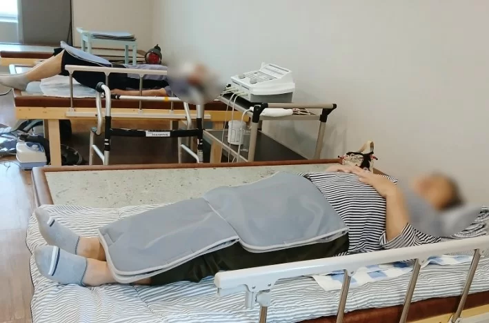 케어링 주간보호센터 여수점 인바디 검사