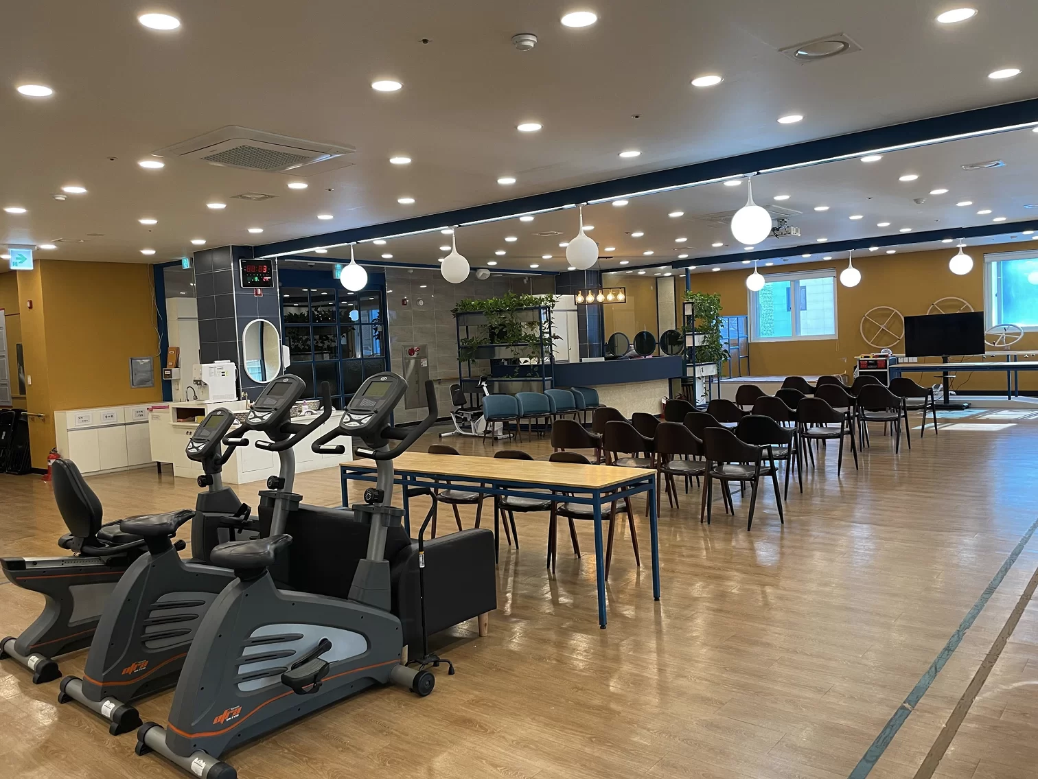 케어링 주간보호센터 천안점 재활운동실