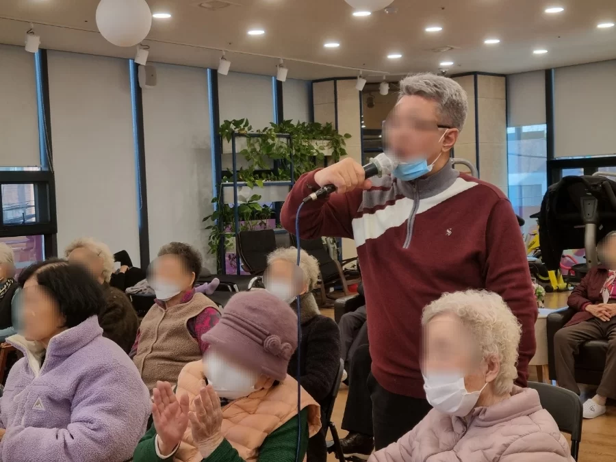 케어링 주간보호센터 천안점 치매예방 체조