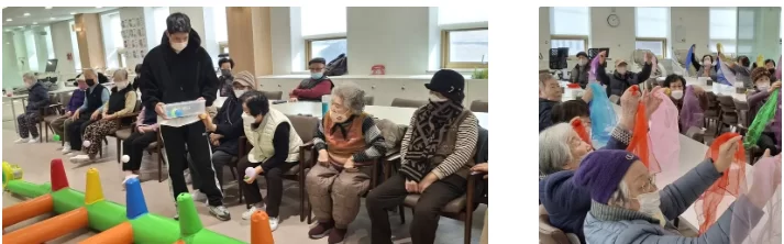 케어링 주간보호센터 부산 연제점 신체 프로그램