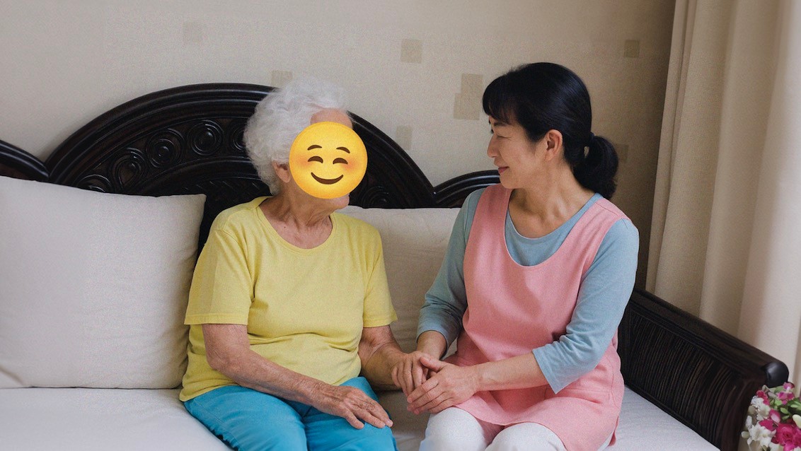 케어링 방문요양센터 김제점 요양보호사와 어르신