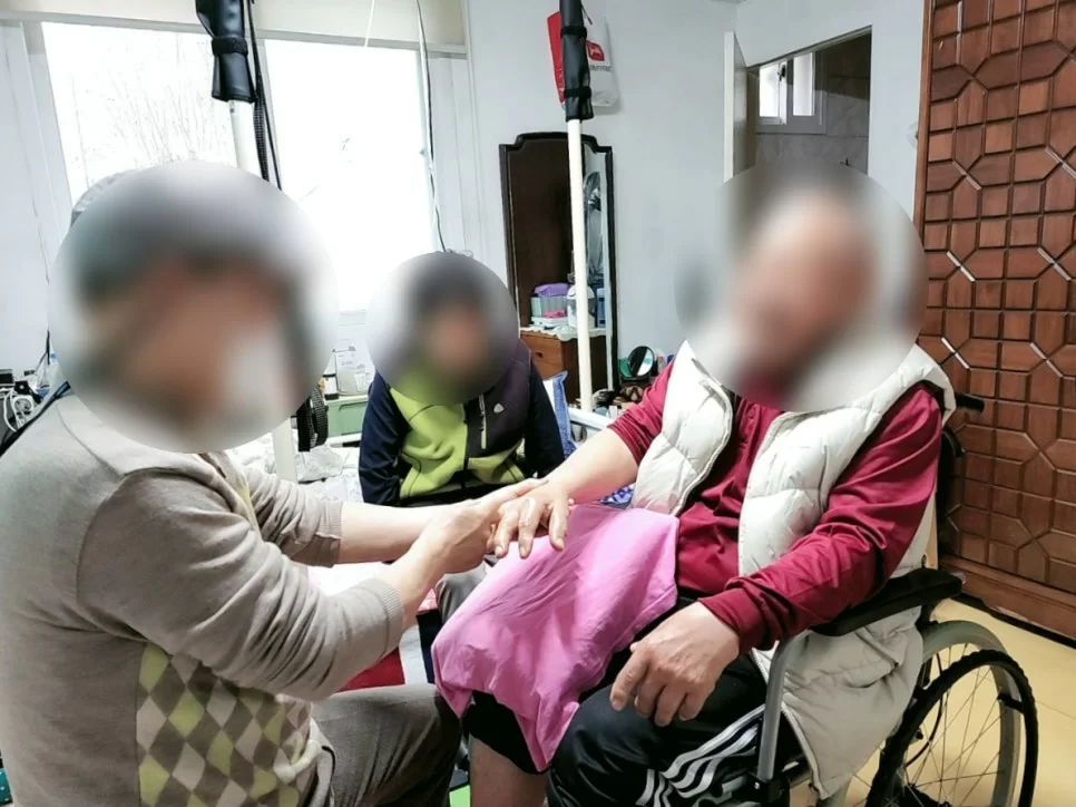 케어링 방문요양센터 여수점 요양보호사와 어르신