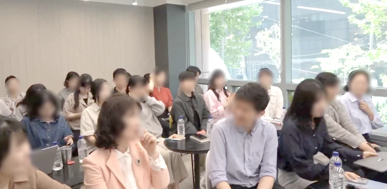 케어링 방문요양센터 수원점 요양보호사 단체 교육