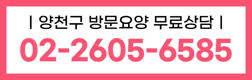 케어링 방문요양센터 서울 양천점 02-2605-6585 상담 배너